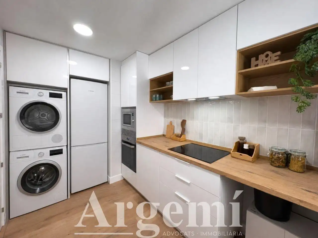 Cocina de Piso en venta en Terrassa con Calefacción, Parquet y Balcón
