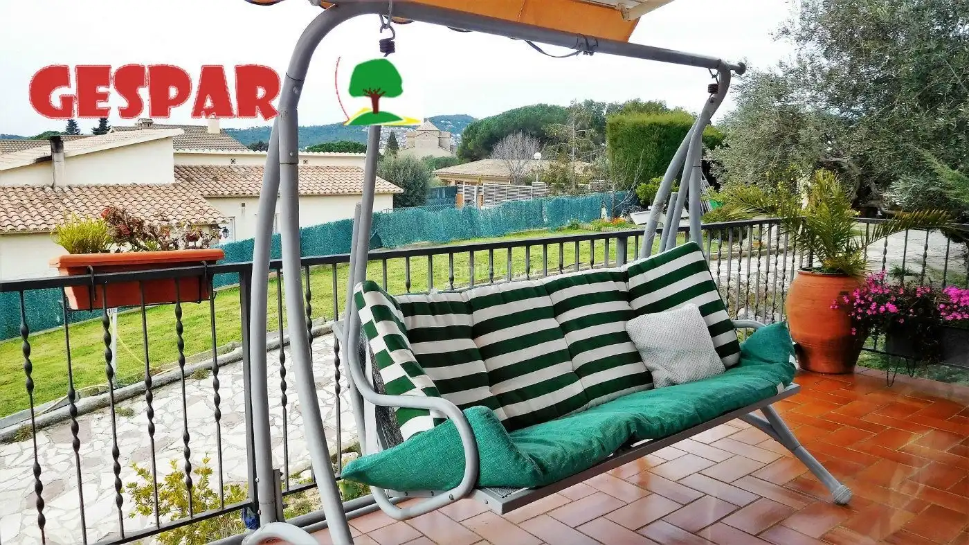 Terraza de Casa o chalet en venta en Bigues i Riells del Fai con Piscina