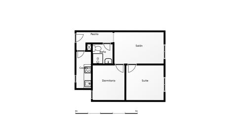 Foto 5 de Piso de alquiler en Pubilla Cases, L'Hospitalet de Llobregat