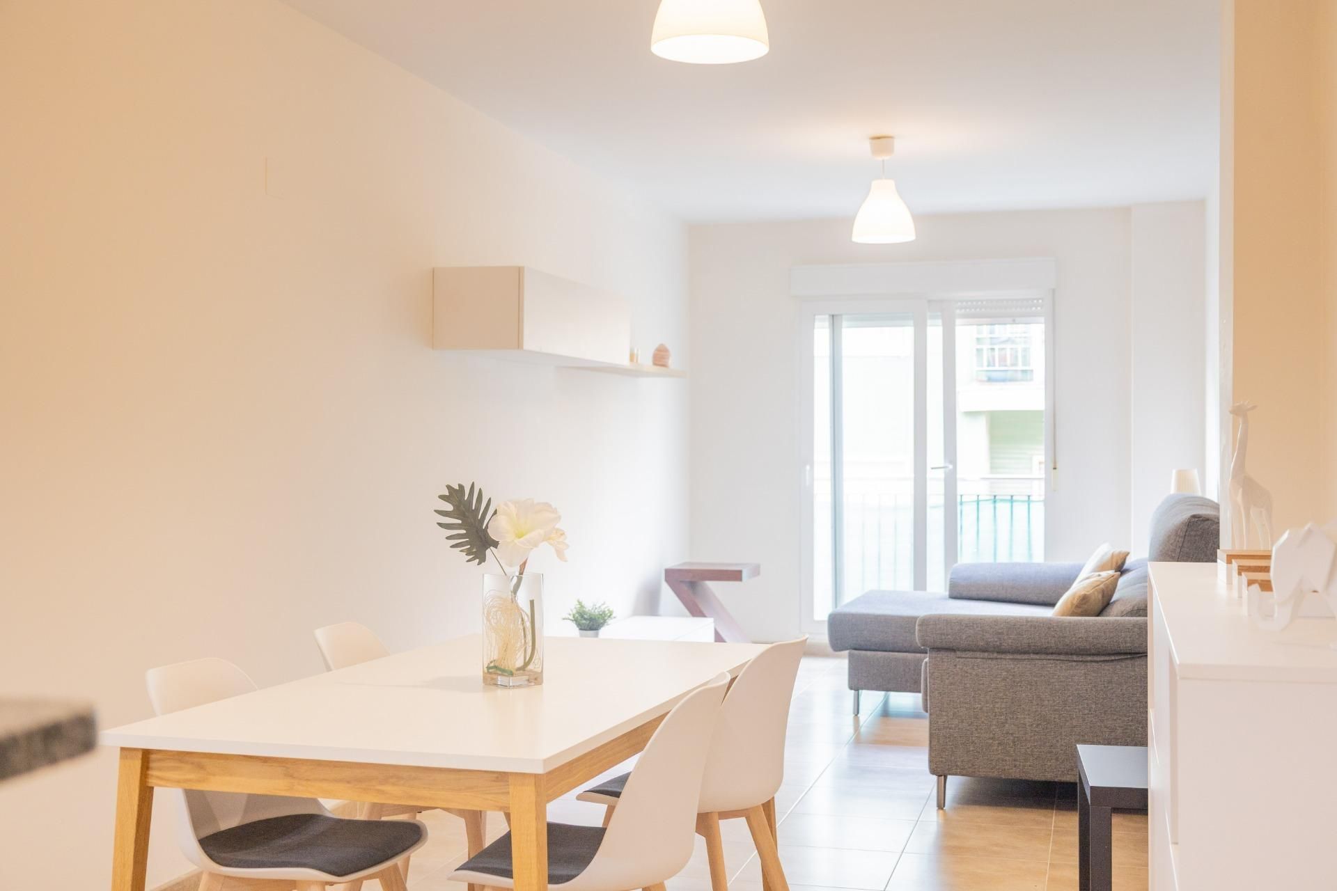 Sala d'estar de Pis en venda en Benifaió amb Aire condicionat, Calefacció i Parquet