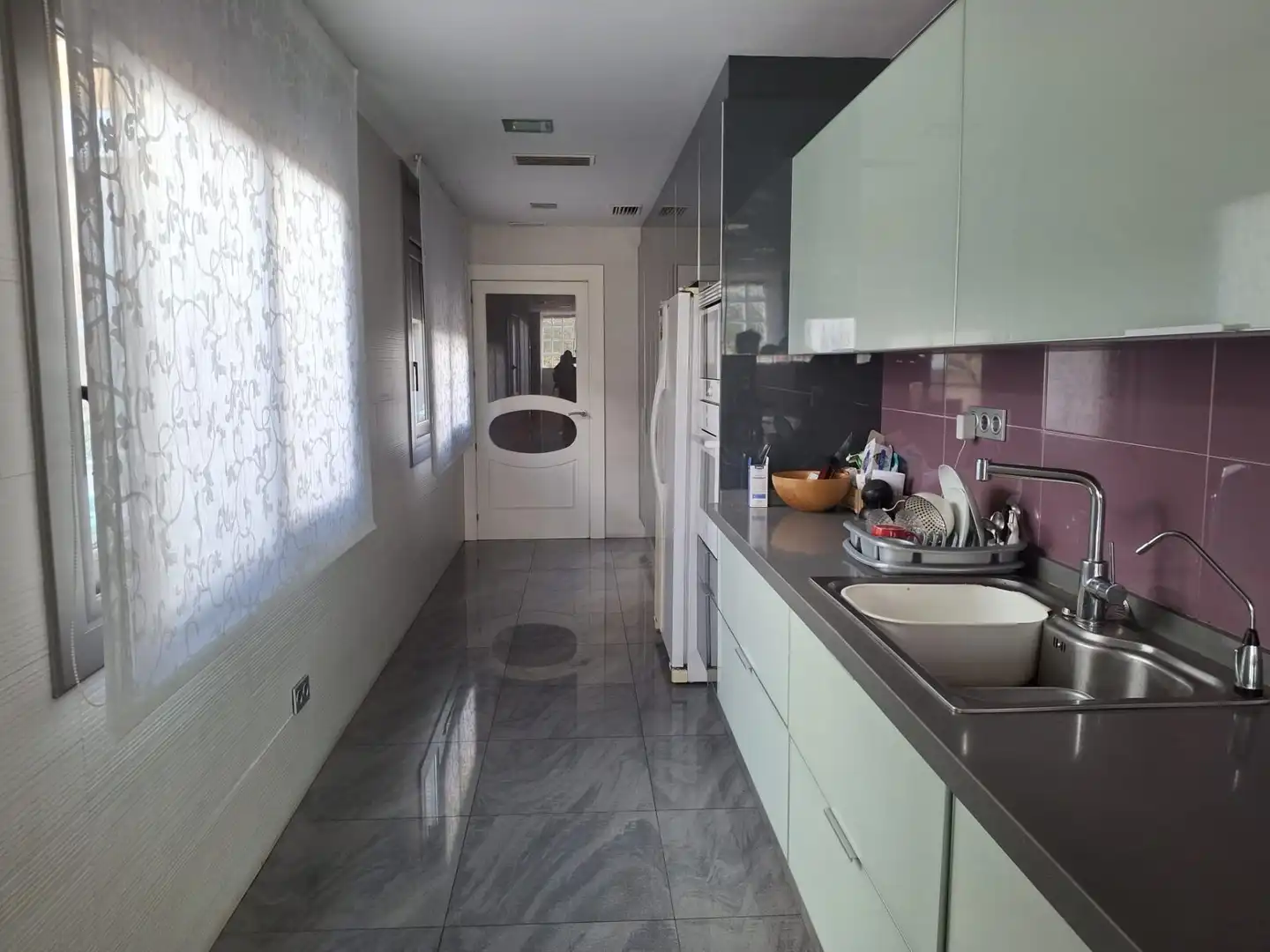 Kitchen of Detached homes for sale in Mataró  with Private garden, Terrace and Swimming Pool