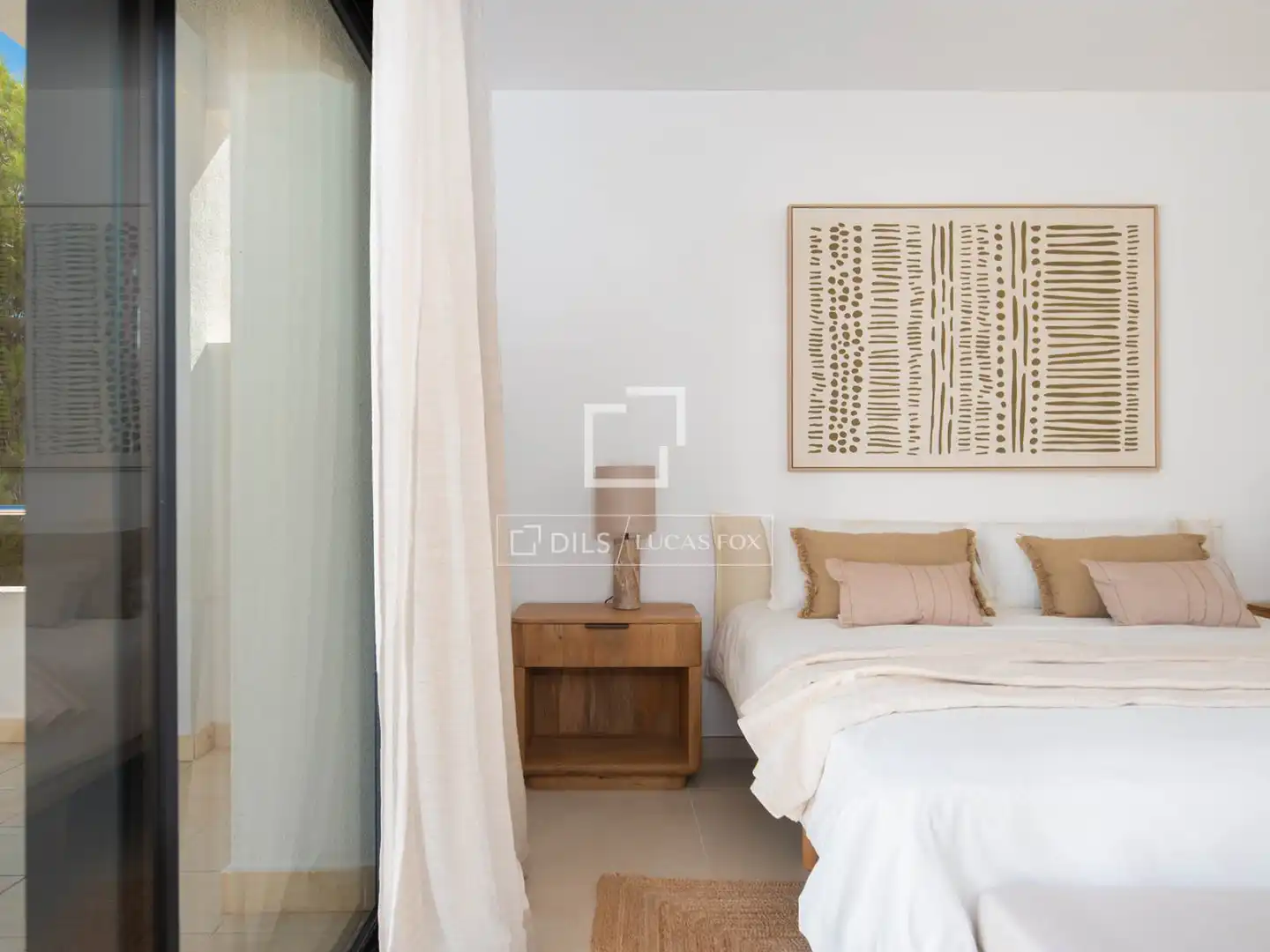 Dormitori de Casa o xalet en venda en Sant Josep de sa Talaia amb Aire condicionat, Jardí privat i Terrassa