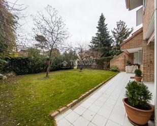 Jardí de Casa adosada en venda en  Madrid Capital amb Piscina comunitària