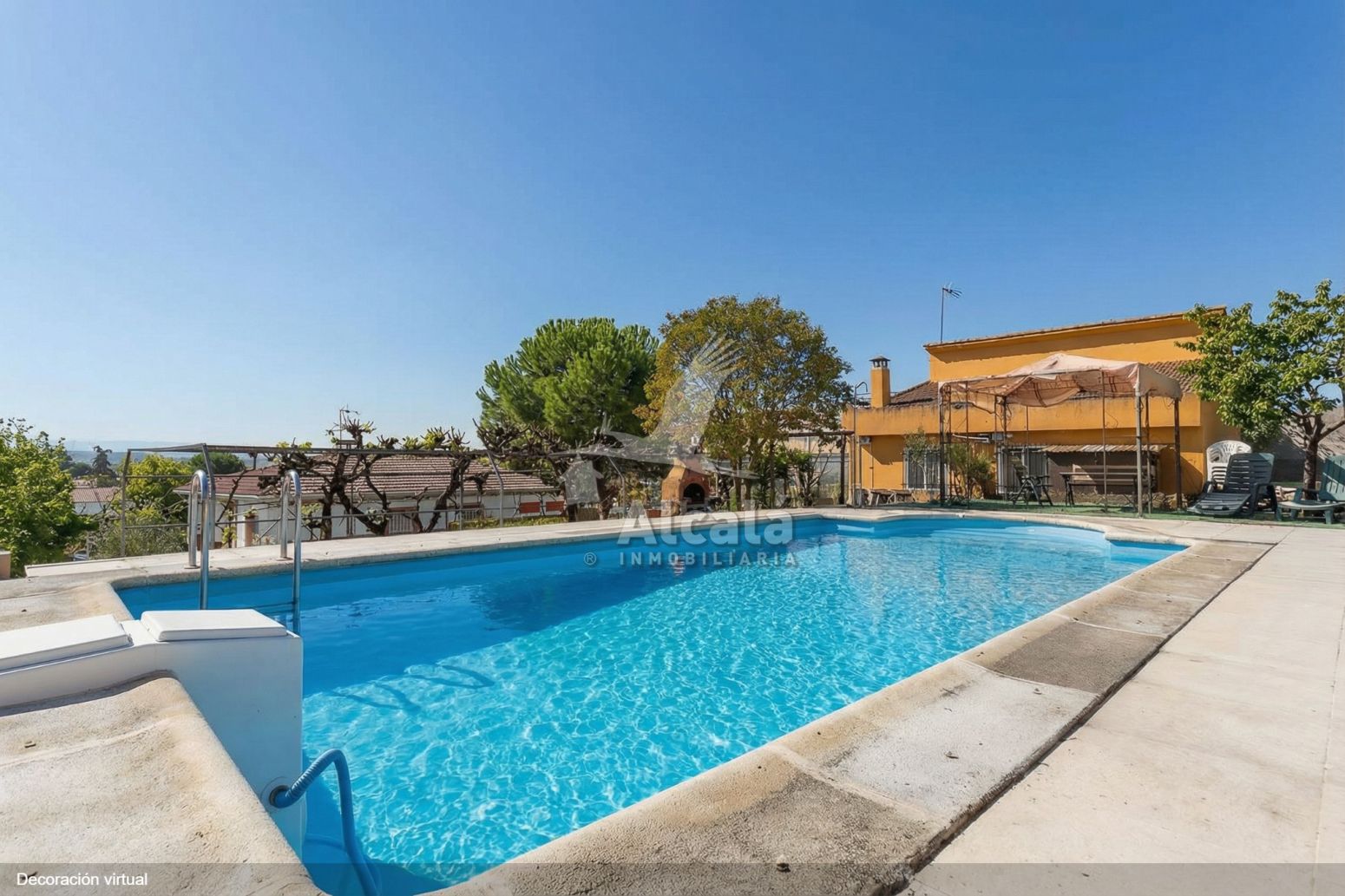 Swimming pool of House or chalet for sale in Camarma de Esteruelas  with Heating, Private garden and Storage room