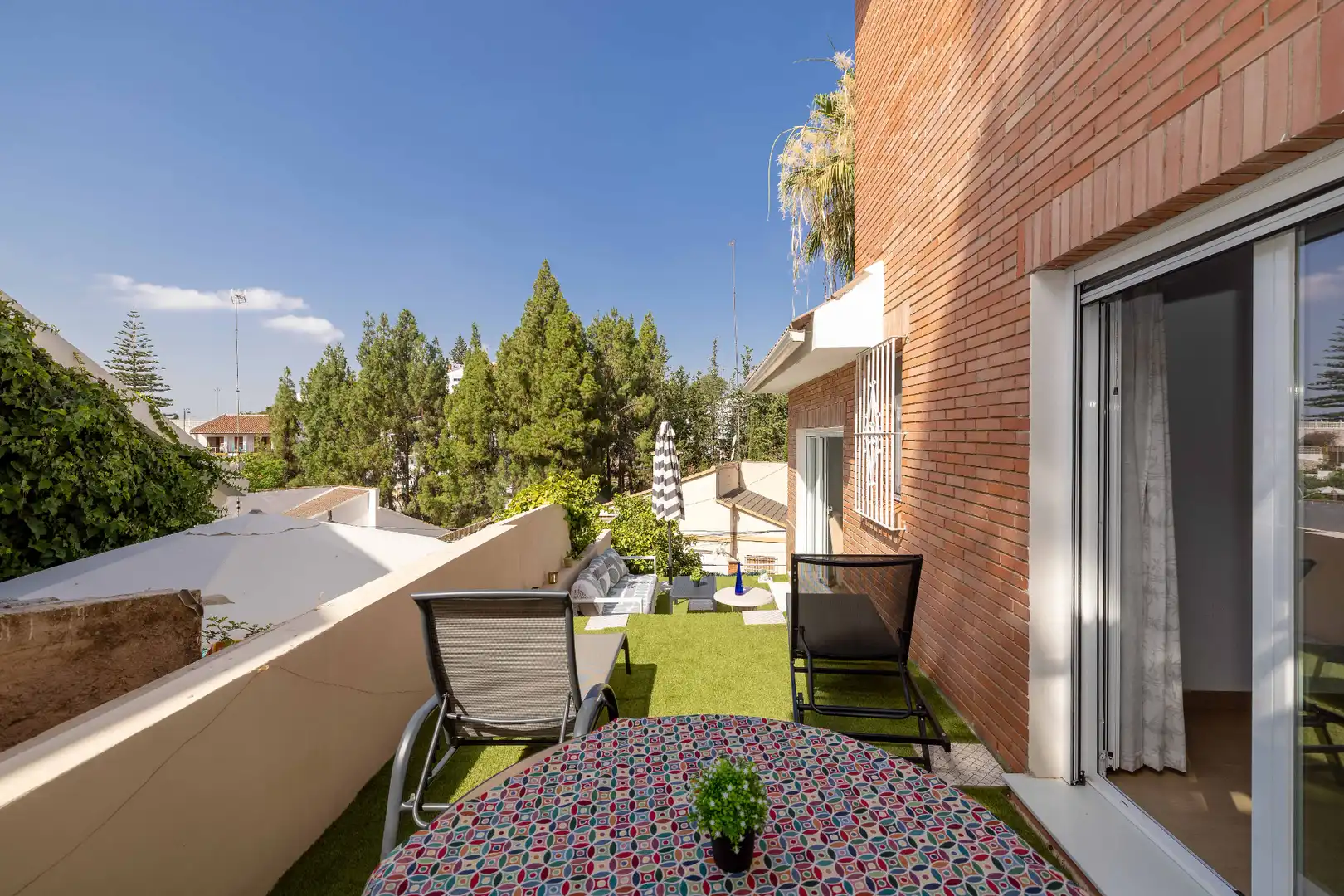 Terrace of Houses for sale in Málaga  with Air Conditioner, Heating and Private garden