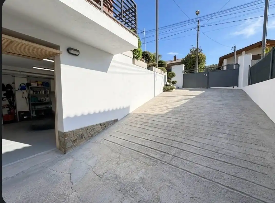 Terraza de Casa o chalet en venta en Lliçà d'Amunt con Aire acondicionado, Calefacción y Jardín privado