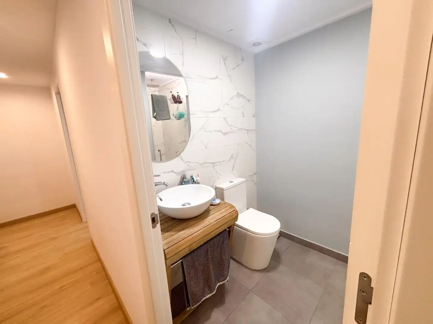 Badezimmer von Wohnung zum Verkauf in Torrevieja mit Klimaanlage, Möbliert und Balkon
