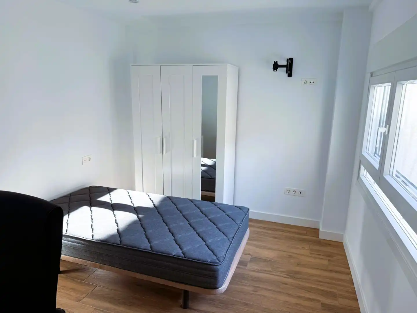 Bedroom of Flat for rent in Motril  with Air Conditioner, Heating and Furnished