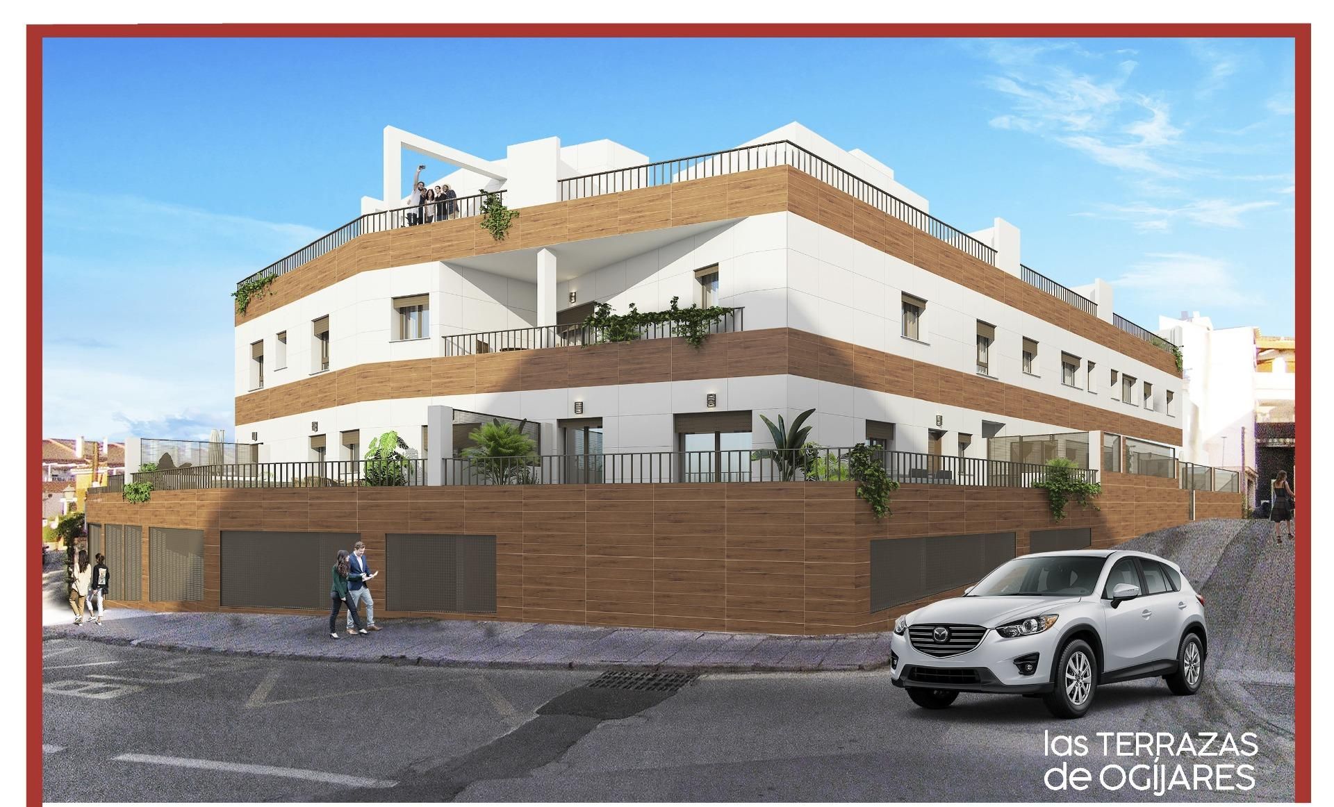 Vista exterior de Planta baja en venta en Ogíjares con Calefacción y Terraza