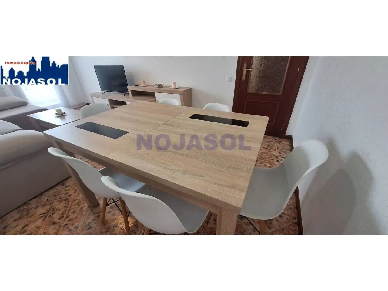 Esszimmer von Wohnung zur Miete in Noja mit Heizung, Terrasse und Möbliert
