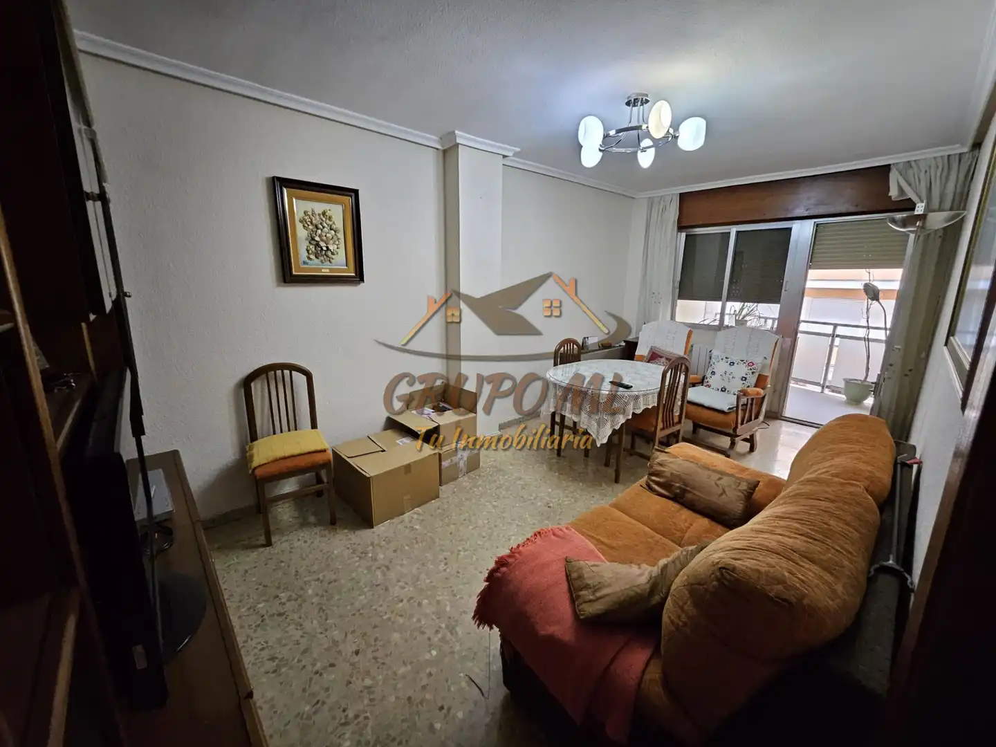 Sala d'estar de Pis en venda en Jaén amb Aire condicionat, Calefacció i Parquet