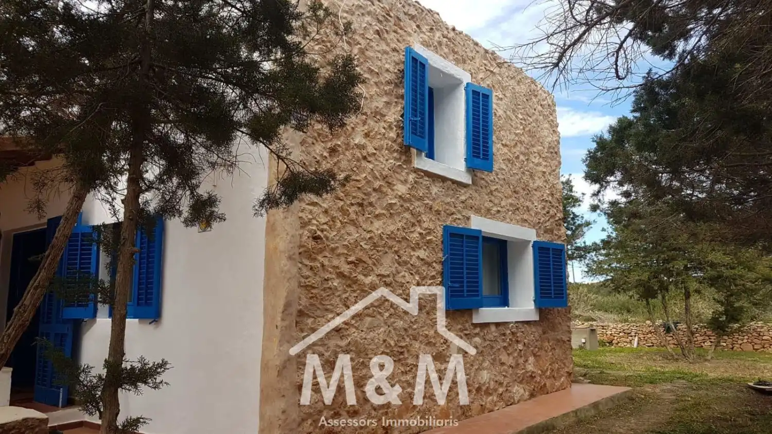 Vista exterior de Casa o chalet de alquiler en Formentera con Piscina