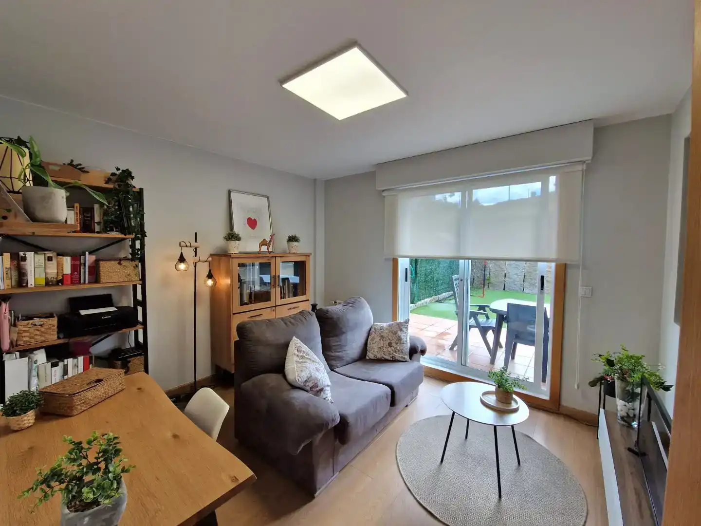 Sala d'estar de Casa o xalet en venda en A Coruña Capital  amb Balcó