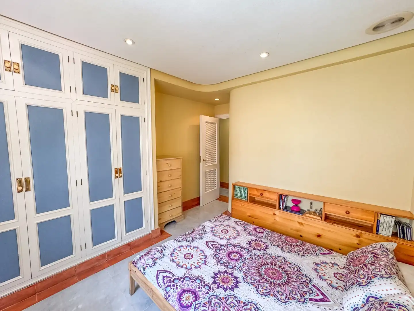 Bedroom of Duplexes for rent in Santa Pola  with Air Conditioner, Private garden and Terrace