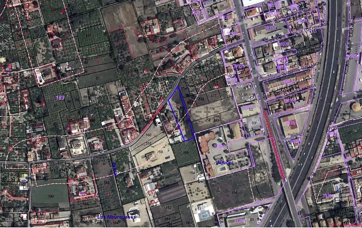Terreny residencial en venda a Pedanías Oeste