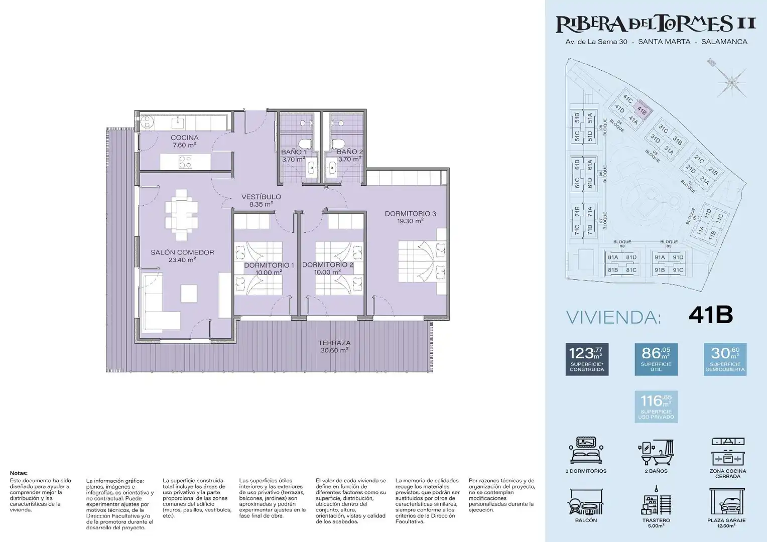 Flat with terrace for sale in Santa Marta de Tormes, imagen 33