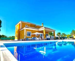 Exterior view of House or chalet for sale in Elche / Elx  with Air Conditioner, Private garden and Terrace