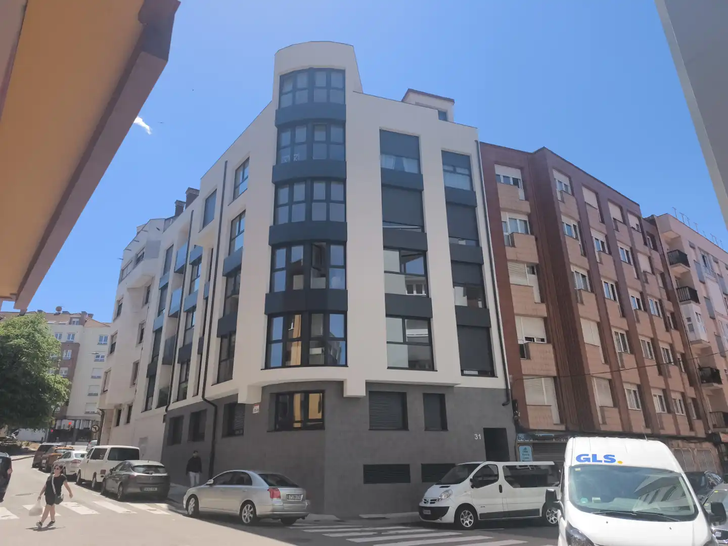Vista exterior de Apartamento de alquiler en Gijón  con Calefacción, Parquet y Trastero