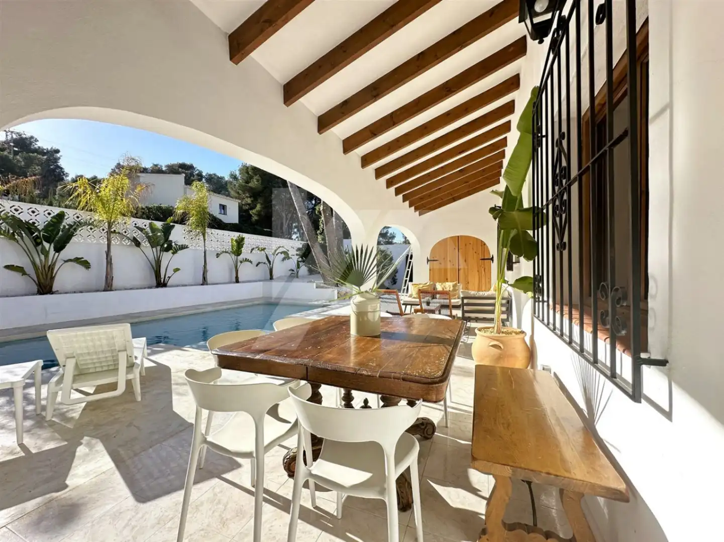 Terrace of Houses for sale in Moraira  with Air Conditioner, Heating and Private garden