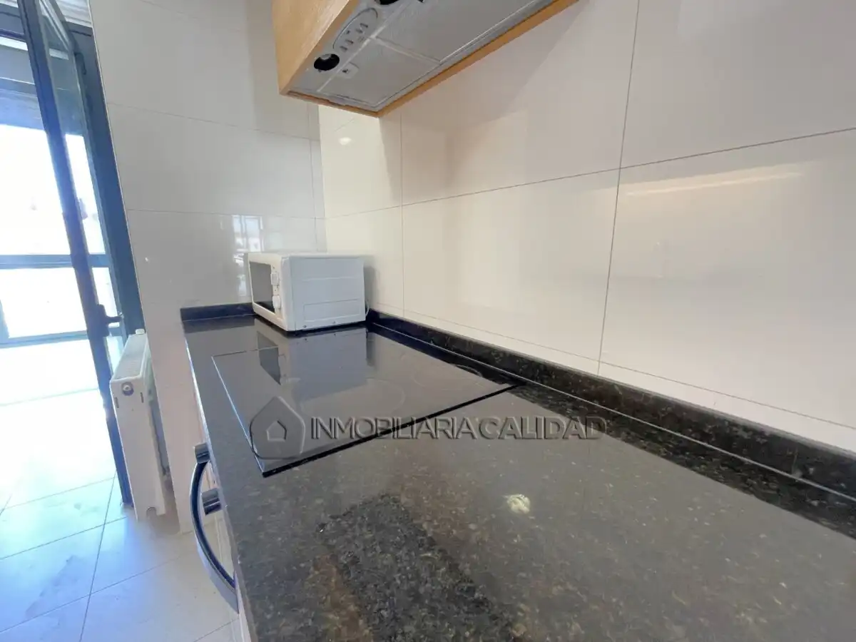 Kitchen of Flat for rent in Burgos  with Heating, Terrace and Storage room