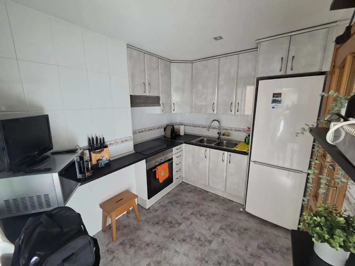 Kitchen of Flat for sale in Coslada  with Air Conditioner, Heating and Parquet flooring