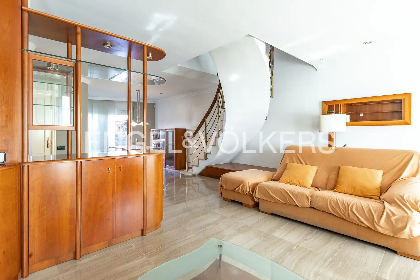Sala de estar de Piso en venta en Barcelona con Aire acondicionado, Calefacción y Terraza