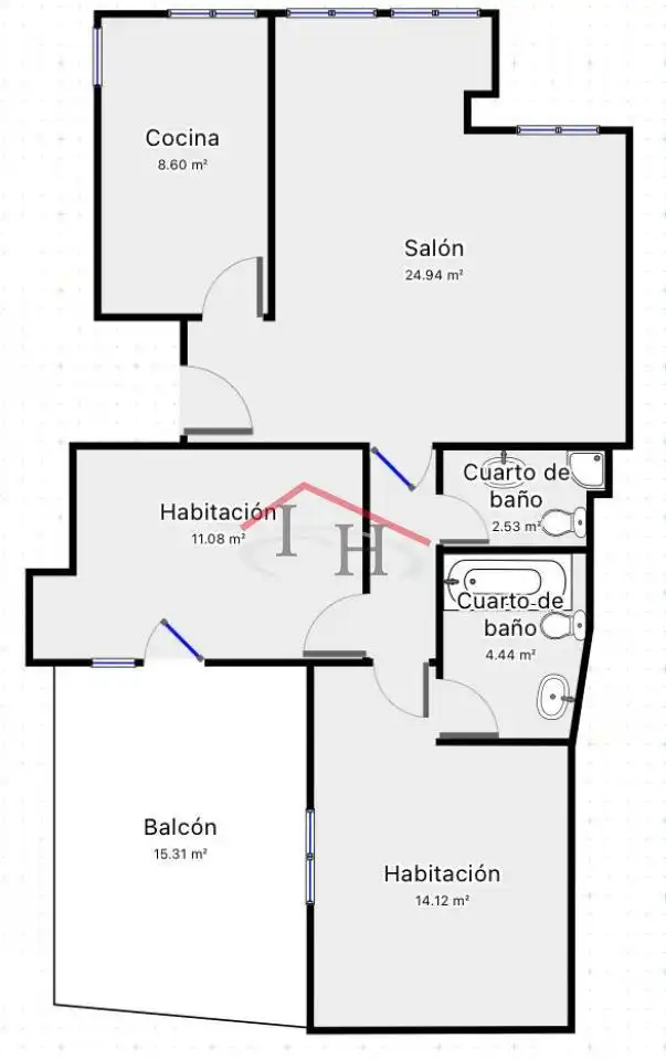 Apartamento en venta en León Capital  con Calefacción, Parquet y Terraza