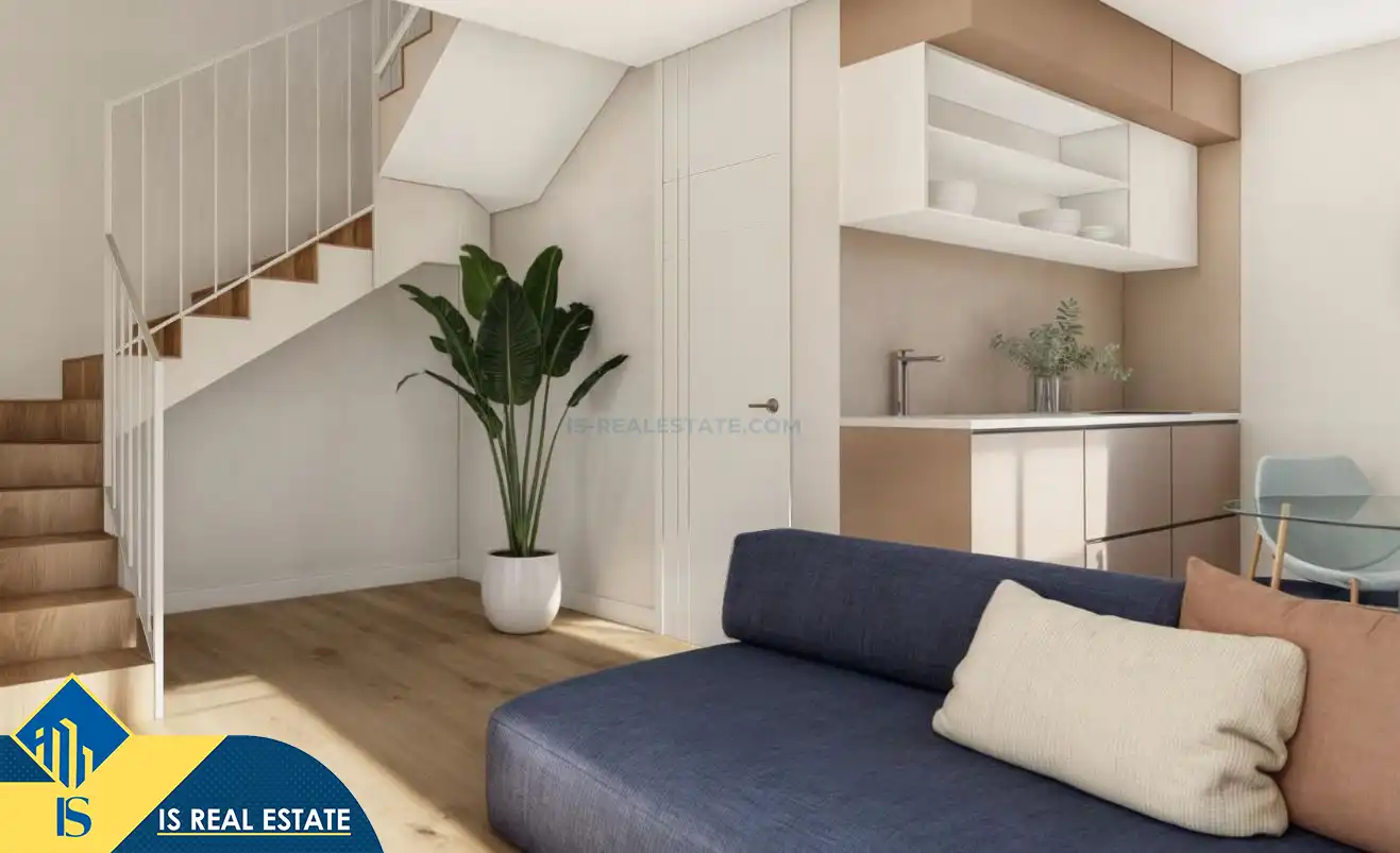 Sala de estar de Casa o chalet en venta en La Nucia con Terraza y Piscina