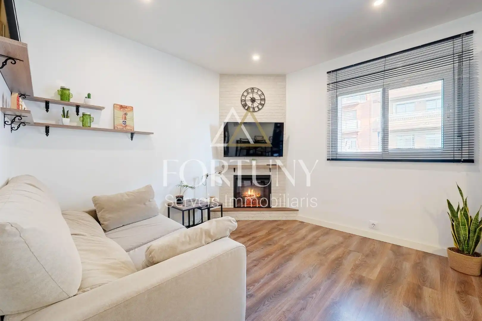 Wohnzimmer von Wohnung zum Verkauf in Vila-seca mit Klimaanlage, Heizung und Balkon