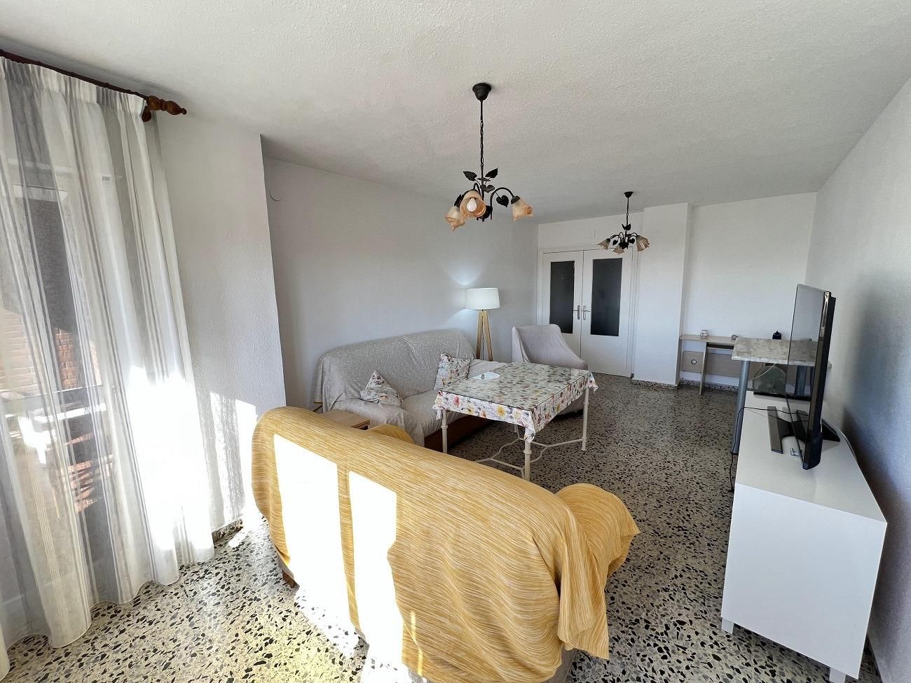 Sala de estar de Piso de alquiler en Badajoz Capital con Terraza y Balcón