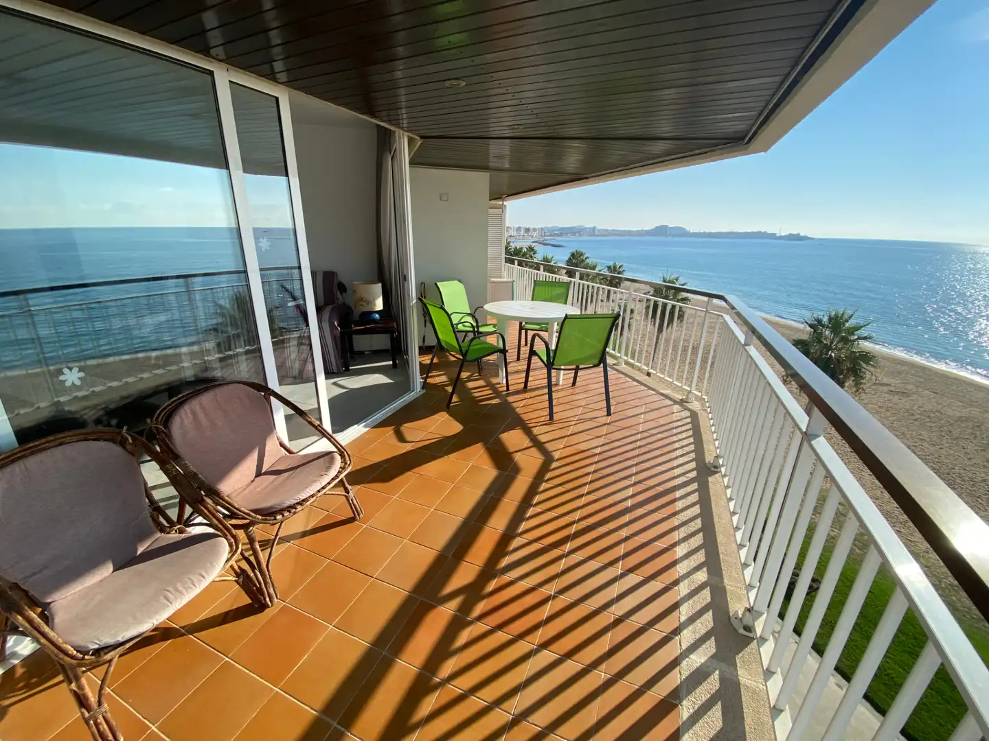Terraza de Apartamento en venta en Calonge i Sant Antoni con Terraza, Amueblado y Horno