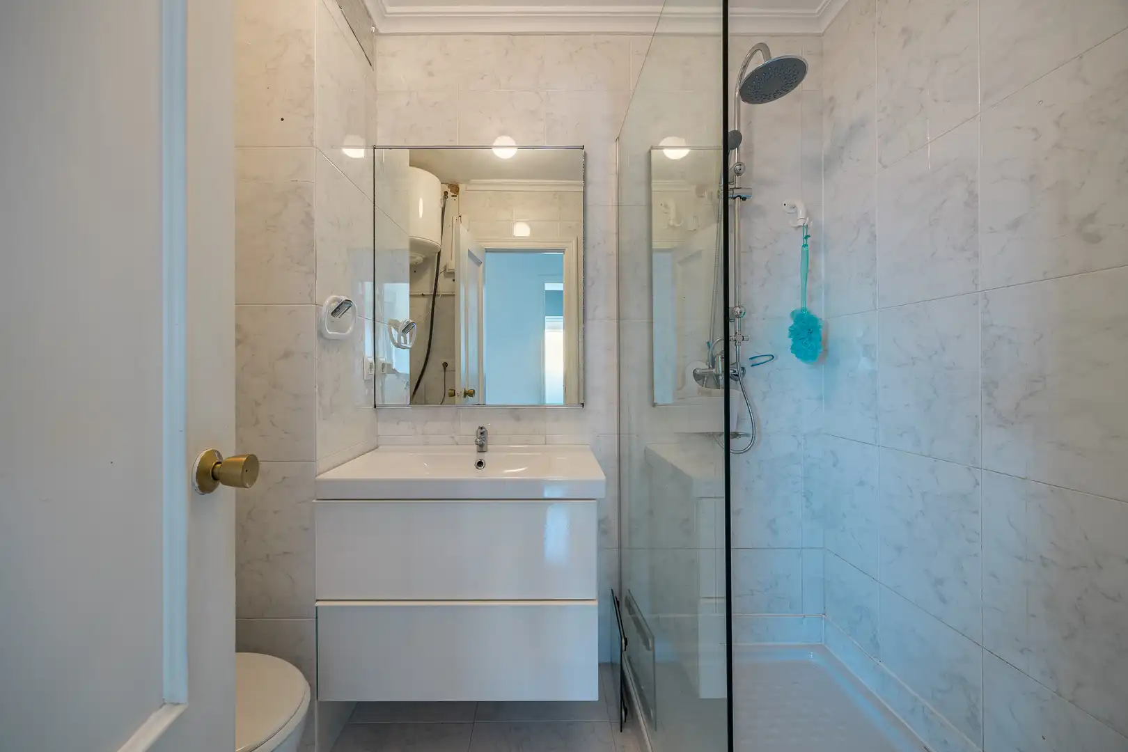 Badezimmer von Wohnungen zum Verkauf in Villajoyosa / La Vila Joiosa mit Möbliert