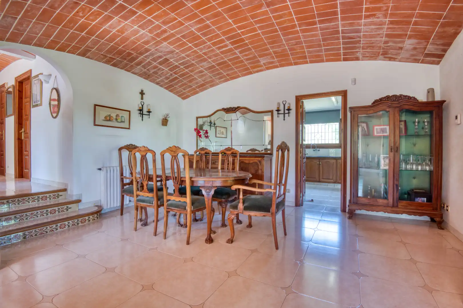 Dining room of Houses for sale in Santa Cristina d'Aro  with Furnished, Oven and Washing machine