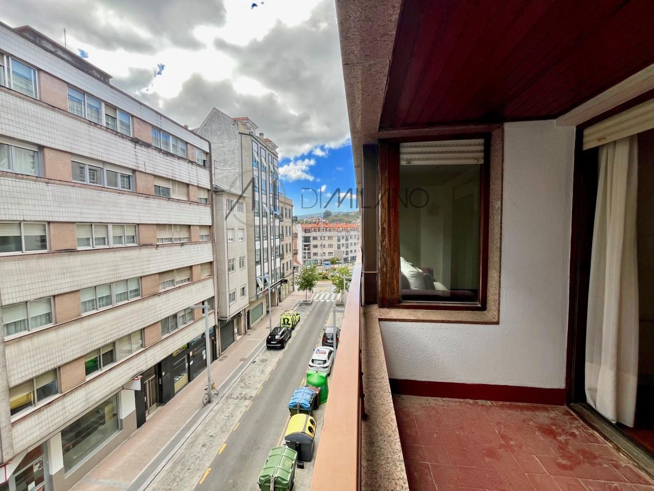 Vista exterior de Piso en venta en Pontevedra Capital  con Terraza