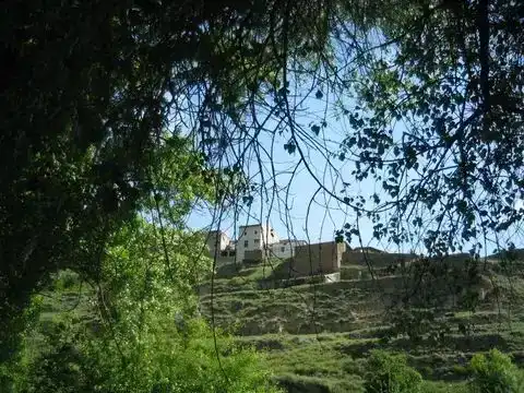 Exterior view of Flat for sale in El Frago  with Air Conditioner, Parquet flooring and Furnished