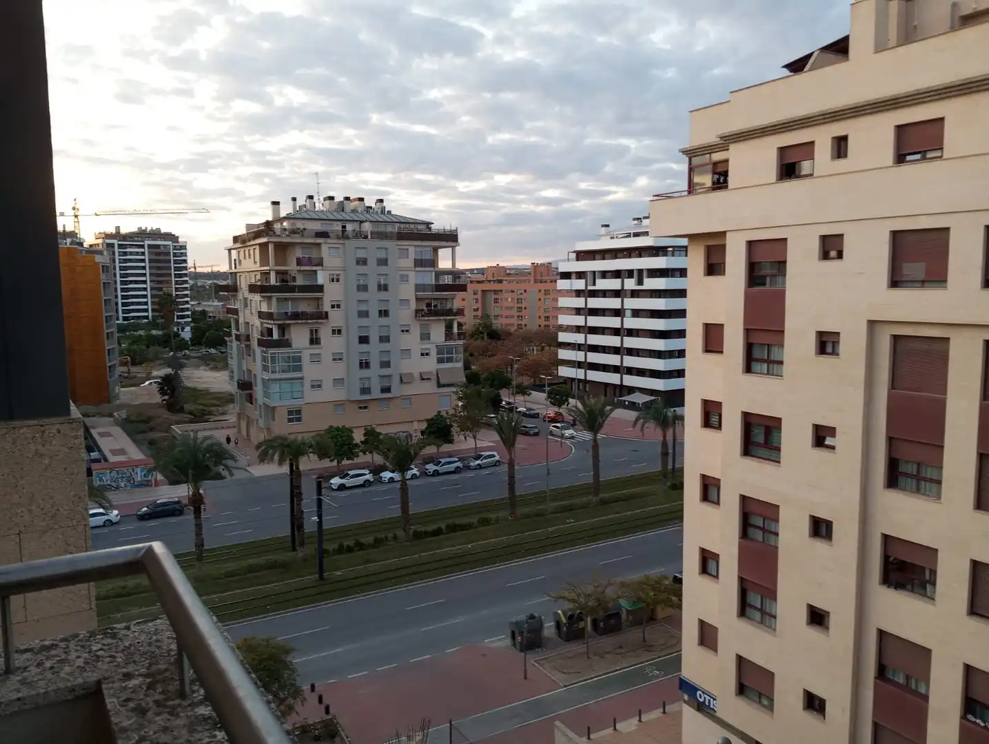Vista exterior de Piso en venta en Murcia con Aire acondicionado, Parquet y Terraza
