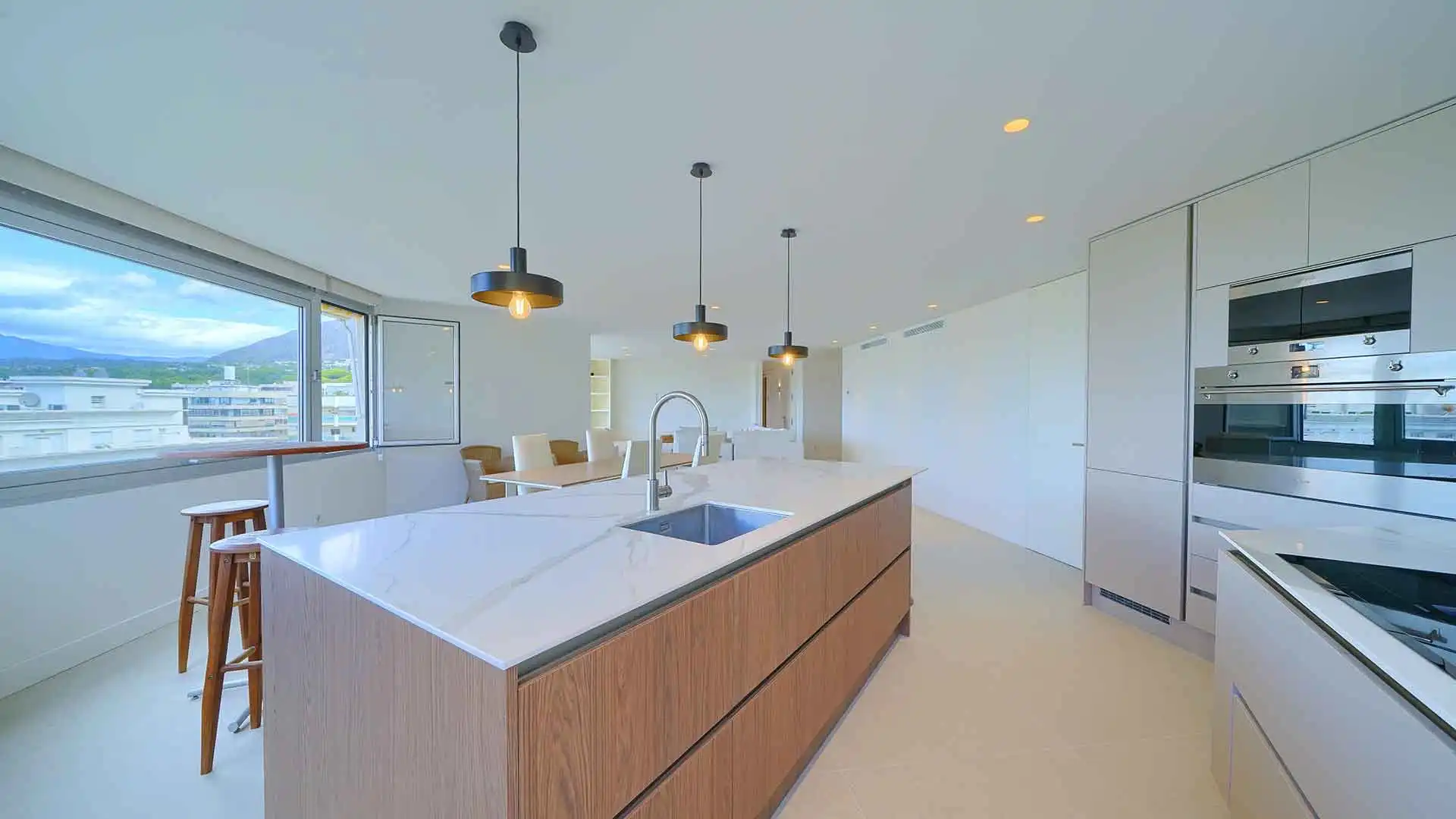 Kitchen of Attic for sale in Marbella  with Air Conditioner, Terrace and Storage room
