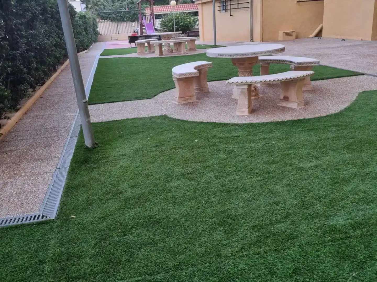 Terrassa de Apartament de lloguer en El Puig de Santa Maria amb Aire condicionat, Jardí privat i Terrassa