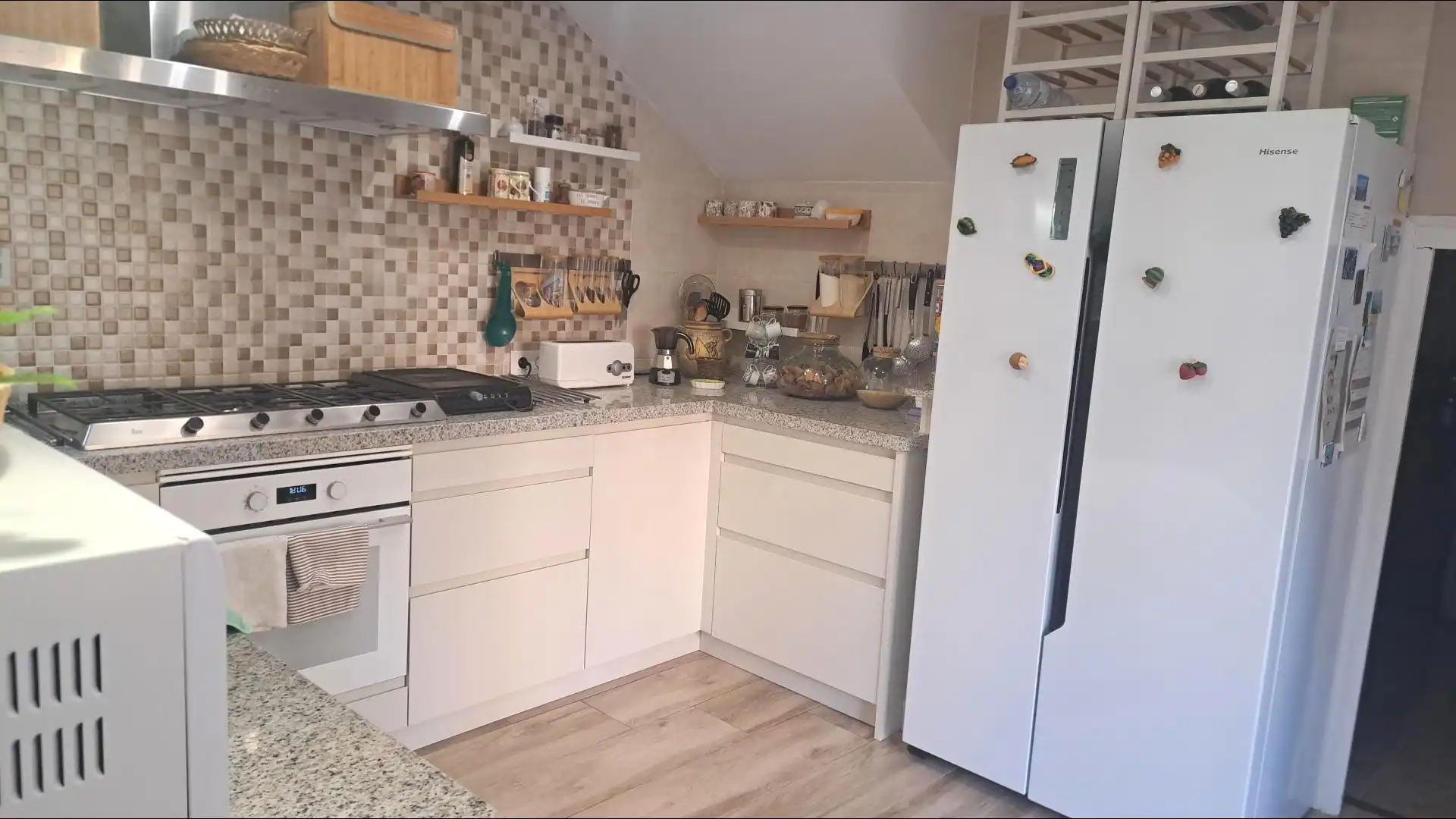 Cuina de Casa o xalet en venda en Lloret de Mar amb Jardí privat, Terrassa i Traster