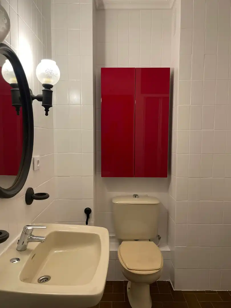 Baño de Piso de alquiler en Plasencia con Aire acondicionado, Calefacción y Terraza