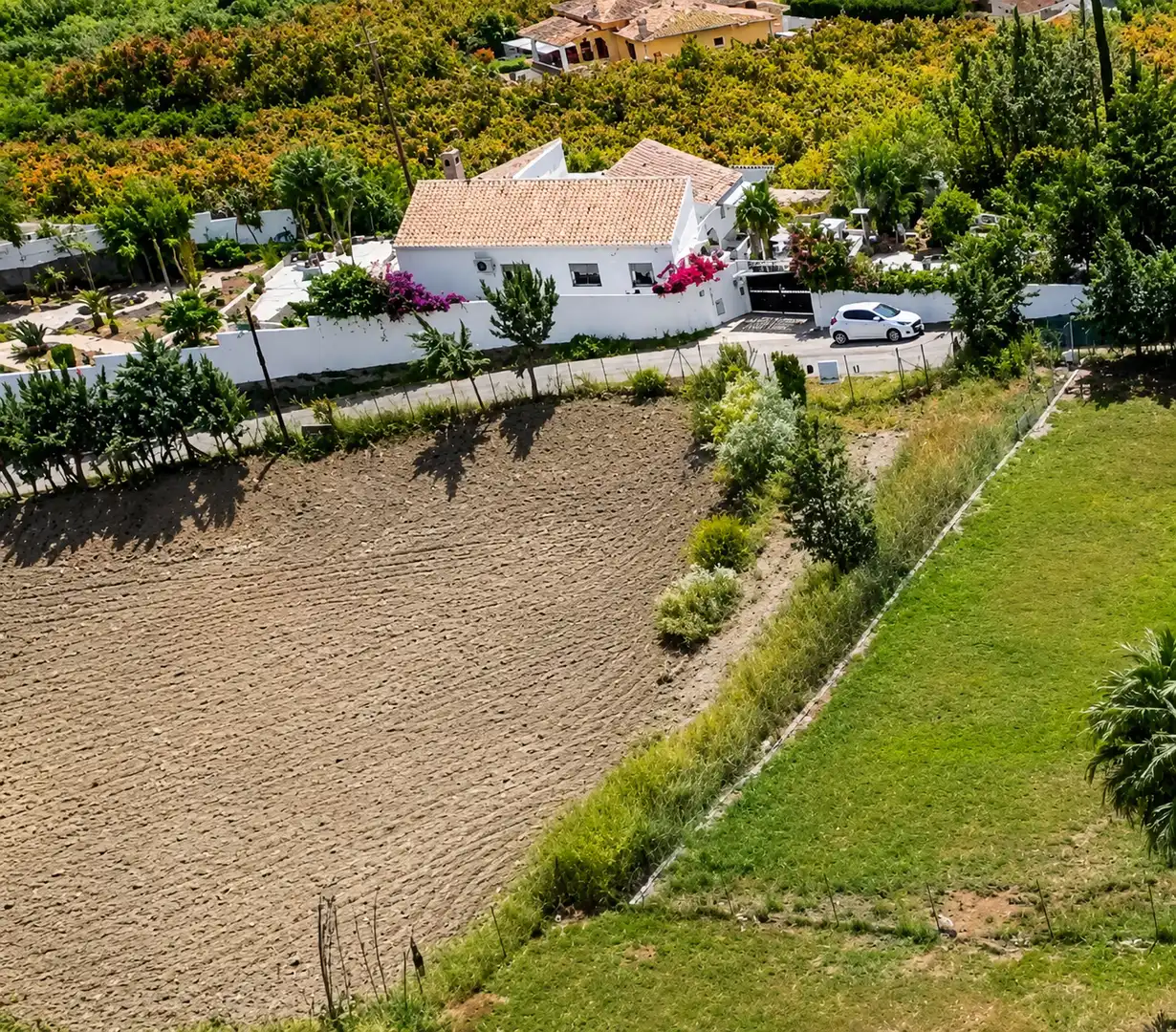 Vista exterior de Casa o chalet en venta en Alhaurín de la Torre con Aire acondicionado, Calefacción y Jardín privado