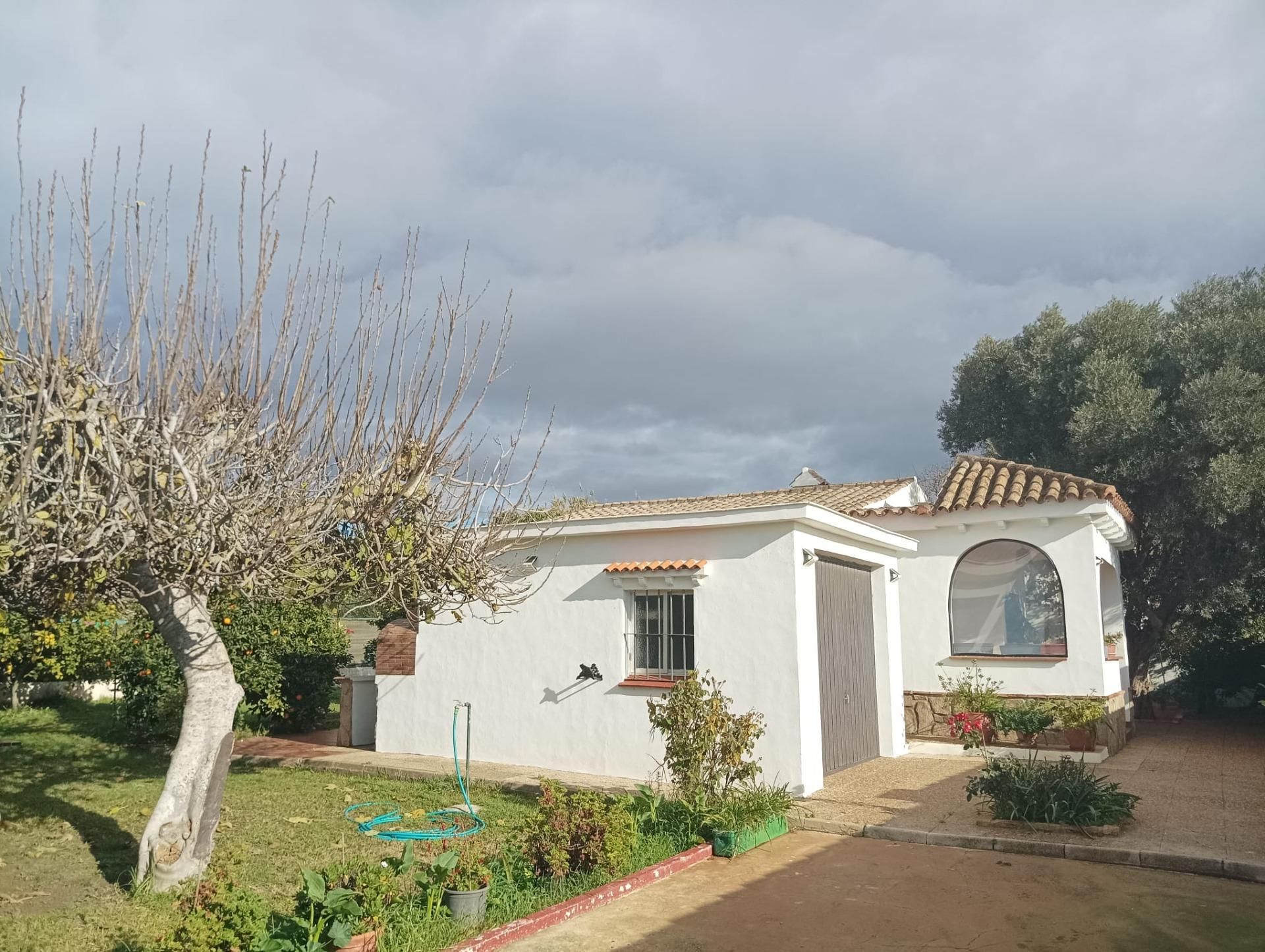 Jardí de Casa o xalet en venda en Chiclana de la Frontera amb Aire condicionat, Traster i Moblat