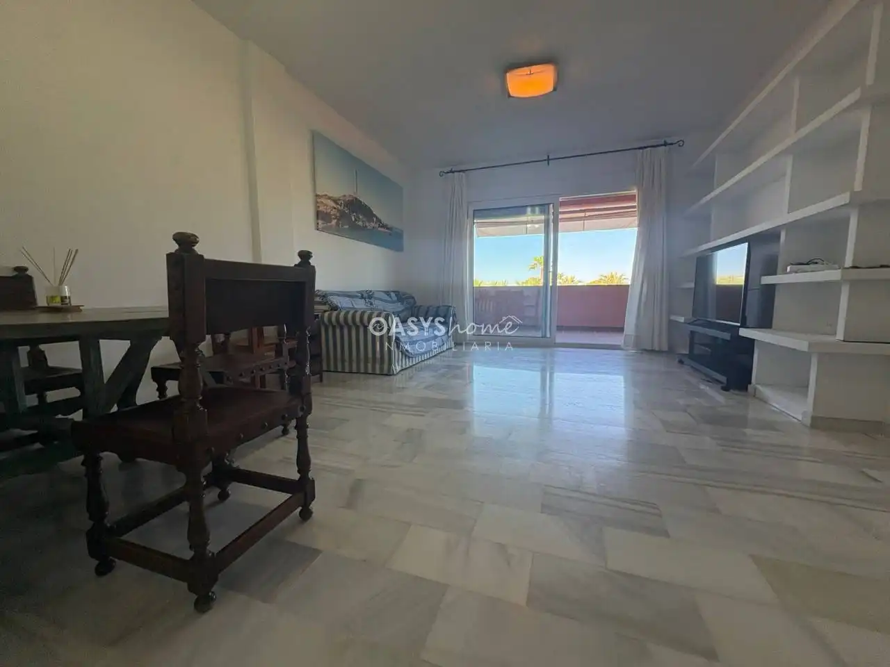 Wohnzimmer von Wohnung zur Miete in Cartagena mit Terrasse, Möbliert und Balkon