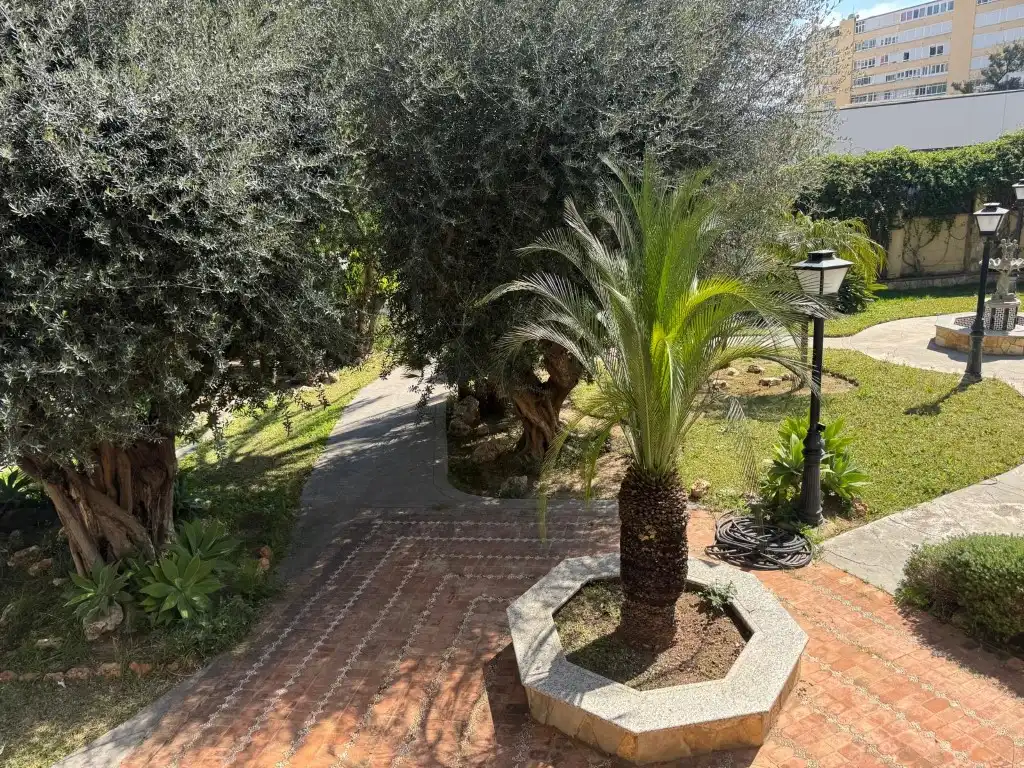 Garden of Houses for rent in Torremolinos  with Air Conditioner, Private garden and Terrace