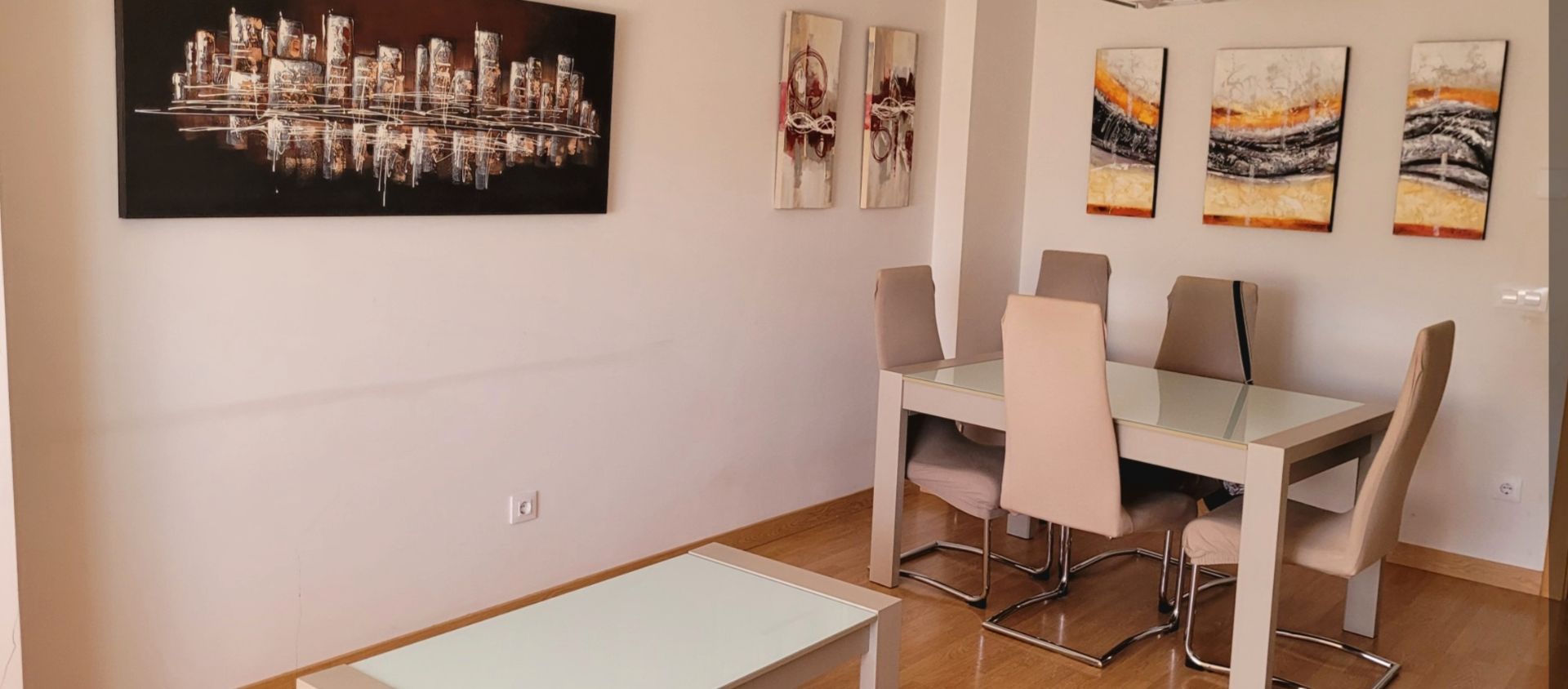Comedor de Piso de alquiler en Cuenca Capital con Aire acondicionado, Calefacción y Parquet