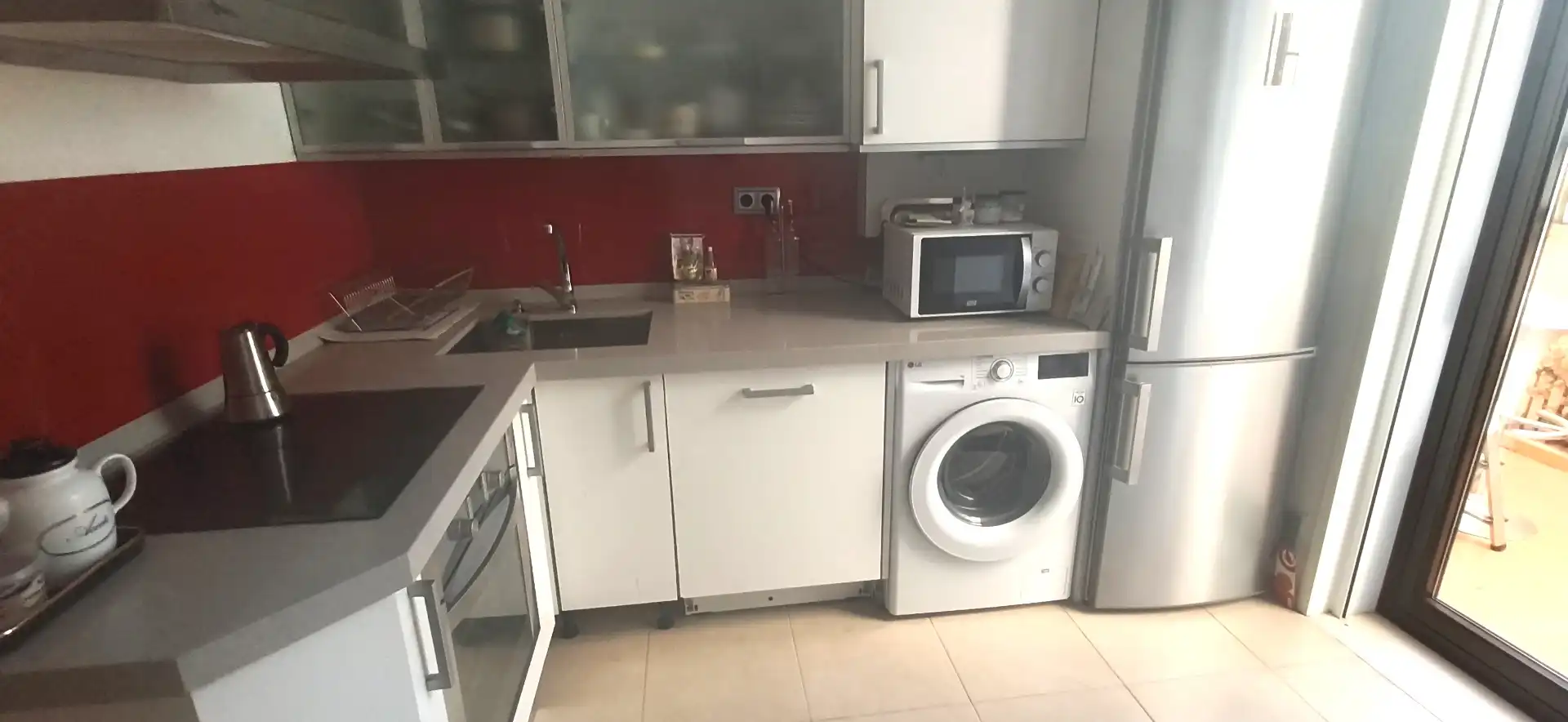 Cocina de Piso de alquiler en Burgos con Calefacción, Parquet y Trastero