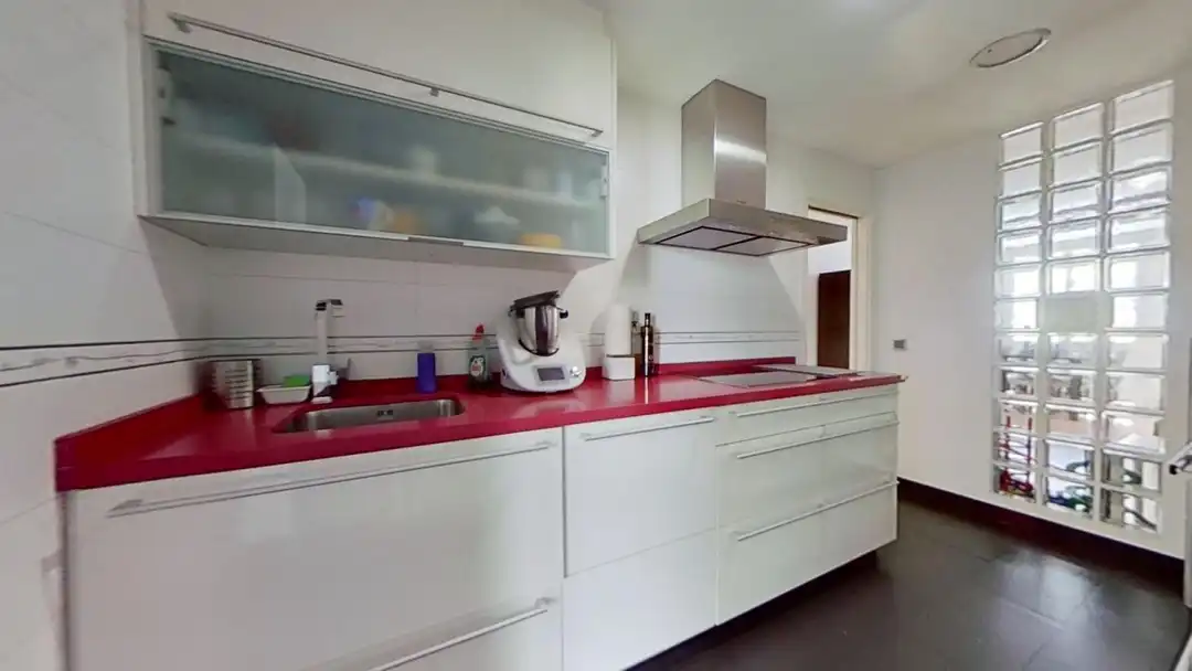 Cocina de Piso de alquiler en Madrid con Aire acondicionado, Calefacción y Balcón