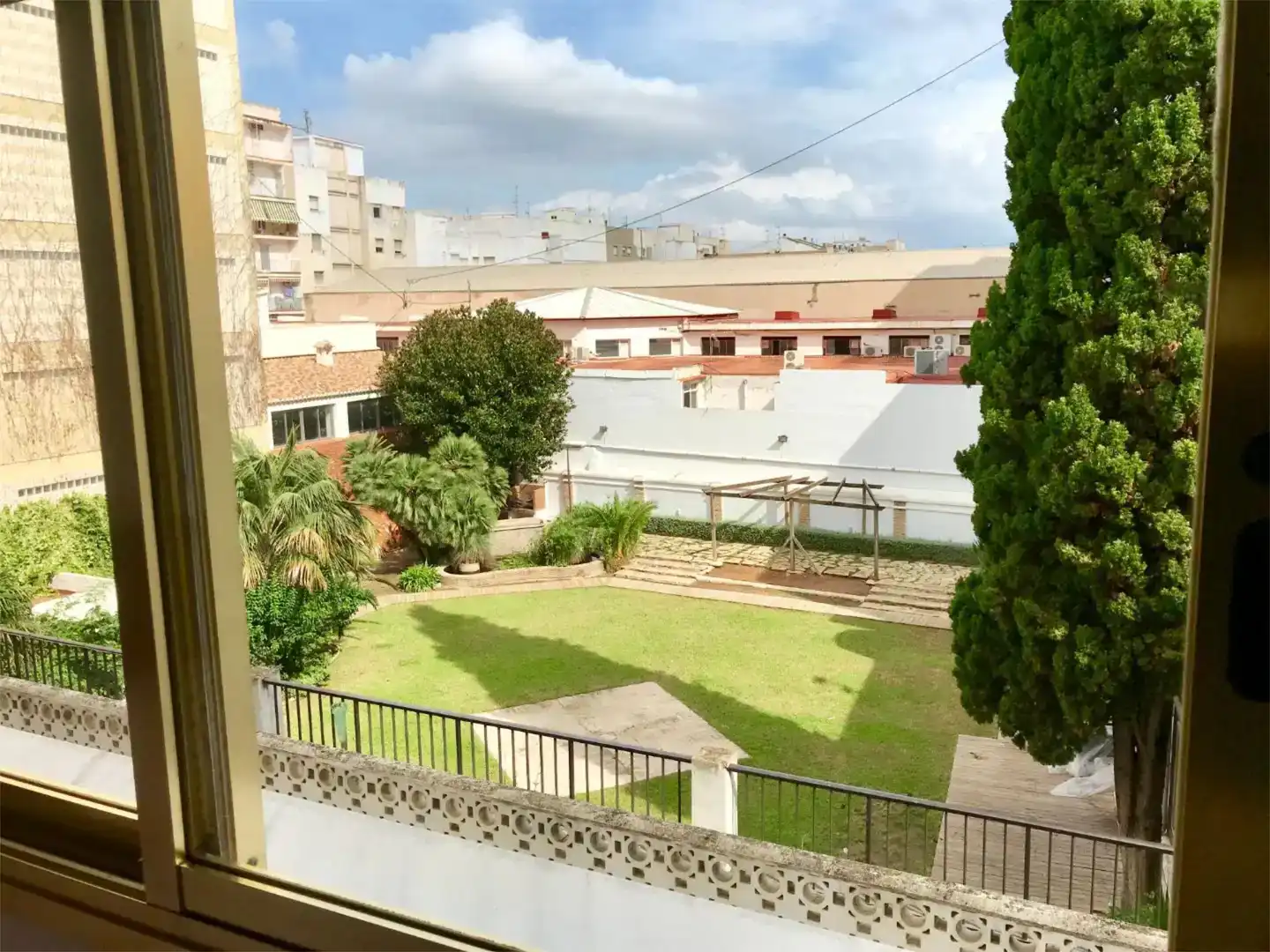 Garten von Wohnung zur Miete in Gandia mit Klimaanlage und Balkon