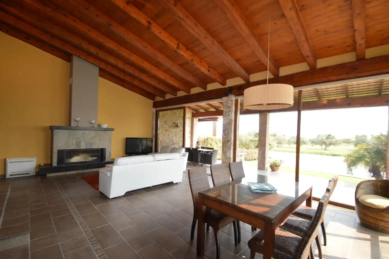 Sala de estar de Casa o chalet en venta en San Jorge / Sant Jordi con Aire acondicionado, Calefacción y Jardín privado