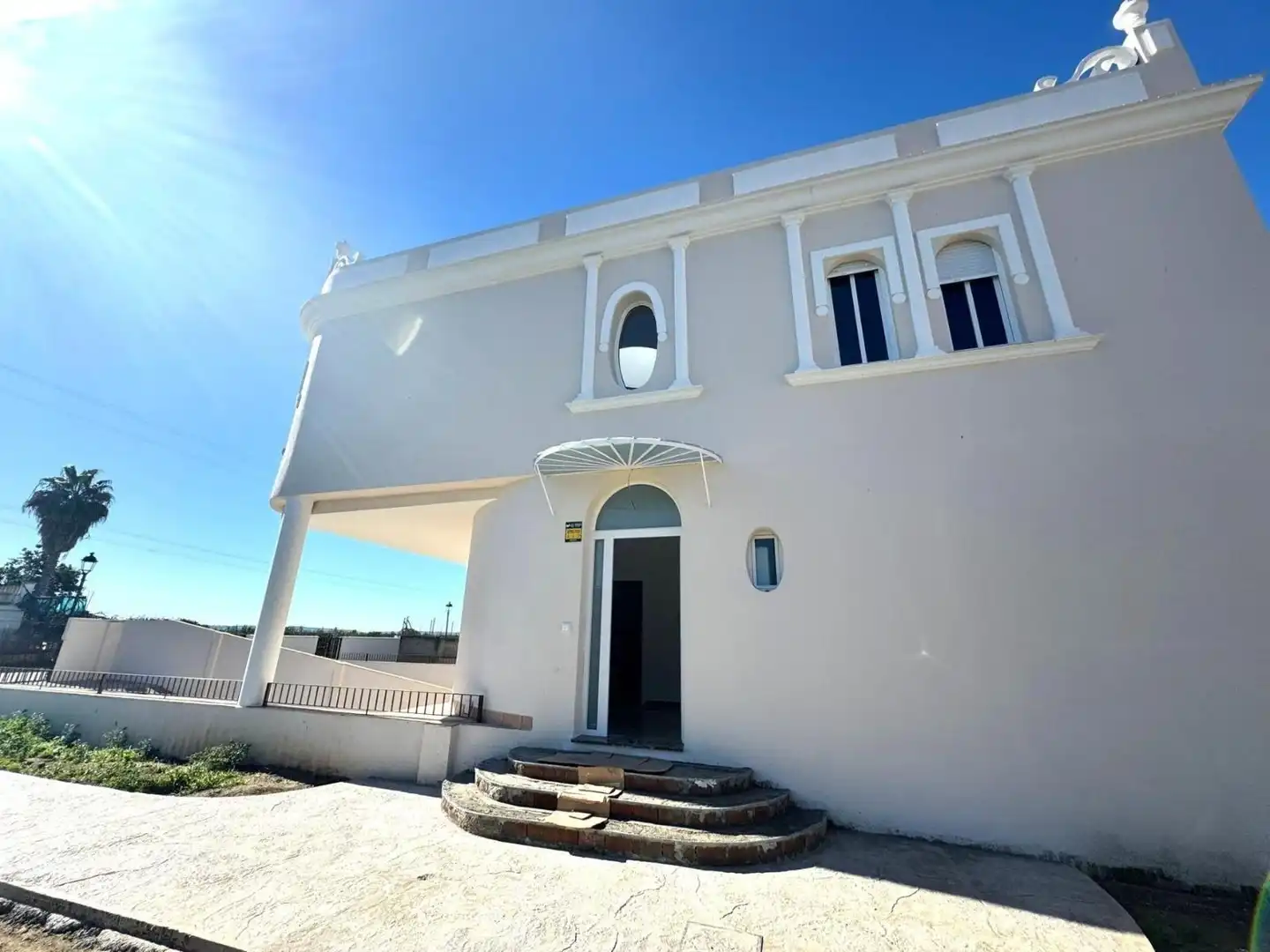 Vista exterior de Casa o chalet de alquiler en Guillena con Aire acondicionado y Amueblado